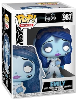 Funko Pop! Movies: The Corpse Bride - Emily - Hochzeit mit Einer Leiche - Vinyl-Sammelfigur - Geschenkidee - Offizielle Handelswaren - Spielzeug Für Kinder und Erwachsene - Movies Fans