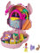 Polly Pocket Coffret Univers Le Concert du Lama, Mini-Figurines Lamas, Polly et Lila, Accessoires et Autocollants Inclus, Jouet pour Enfant, GKJ50