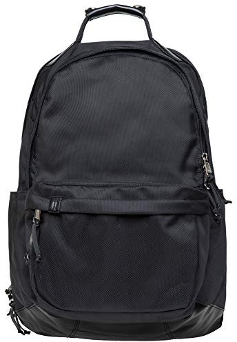 KAUKKO Out of Office Rucksack Damen Herren Schule & Freizeit Moderner Tagesrucksack aus Polyester für Uni Büro - Daypack für 15 Laptop, 19L, Schwarz