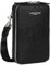 LANCASTER | Delphino Lucas - Pochette smartphone Refente de Cuir de Vachette Grainé Noir