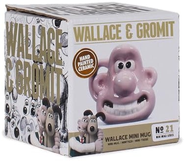 Aardman - Collectable - Mini Mugs - Wallace & Gromit Mini Mug - Wallace