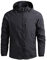Minetom Hommes Veste de Randonnée Imperméables Softshell Coupe-Vent Outdoor Printemps Automne Sportif Manteau avec Capuche A Noir XXL