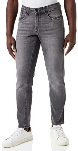 camel active Herren Slim Fit fleXXXactive® Jeans Dunkelgrau, menswear-31/32