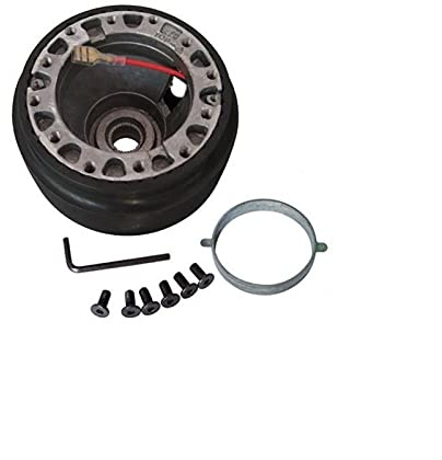 IOUVS Kit capo dell'adattatore del mozzo del volante adatto per SUZUKI. Isotta Swift Vitara 3 porta 5 porta