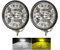 JoaSinc LED Arbeitsscheinwerfer Rund 12V 5 Zoll 92W LED Zusatzscheinwerfer Wasserdicht LED Arbeitslicht Bar Scheinwerfer Offroad Flutlicht Spotlight Nebelscheinwerfer für Traktor 4x4 SUV UTV ATV LKW