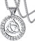 FaithHeart Edelstahl herren anhänger viking Stil Keltischer Knot Anhänger mit Rune Symbol Wikinger Schmuck für Damen Herren