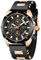 LIGE Montres Hommes Mode Étanch Chronographe Acier Inoxydable Analogique Quartz Sport Classique Cuir Bracelet Montres