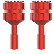 Flycoo2 Telecomando Joystick in Metallo per DJI Mini 3 Pro per DJI RC Controller Bilancieri di Controllo di Sostituzione Pollice (Rosso)