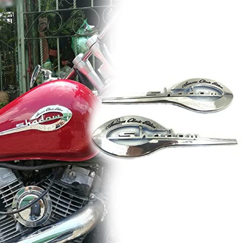 per Honda Shadow VT VTX 400 500 600 750 1100 Sticker Distintivo Dell'emblema Decalcomania Gel Mark 3D Adesivi Serbatoio Carburante Rilievo Carro Armato della Protezione Decorare