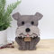 HBSGS Brillenhalter aus Holz, kreativer niedlicher Tier-Brillenhalter, handgefertigt, kreatives Sonnenbrillen-Display für Desktop-Accessoire, Heimbüro-Dekor, Geburtstag（Hund） (Hund)