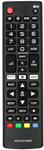 Ersatz TV Fernbedienung passend für LG TV AKB75095308