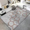Geometrischer Teppich für Wohnzimmer, Samtteppich, Kinderzimmer, Nachttischteppich, weiche, quadratische, flauschige Teppiche, Heimsofa, Tischdekoration, Matte, geometrisch, 1,140 x 200 cm, China