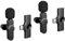 Abaodam 2st Lavalier-mikrofon Multifunktionales Mikrofon Lautsprecher Drahtloses Ansteckmikrofon Für Mobiltelefone Kragenmikrofon Lav Mikrofon USB Plastik Kleines Mikrofon Automatisch