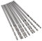 Brocas HSS-G Xtra de 2 mm para taladrar metal, hierro, madera, plásticos, 10 unidades