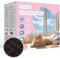Nobleza Katzennetz für Balkon, 8 x 3 m Transparentes Katzennetz Fenster, Balkonnetze für Katzen ohne Bohren, für Balkone, Terrassen und Fenster, mit Befestigungsseil und Zubehör