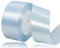 Hellblau Satinband 40mm, 22Meters Schleifenband Hellblau Geschenkband Dekoband Stoffband für Geschenk, Basteln, Nähprojekte, Haarschleifen, Brautstrauß, Hochzeits Dekoration