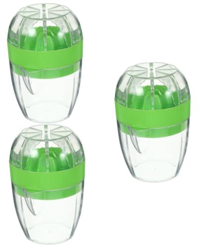 MAGICLULU 3 Piezas exprimidor de limón exprimidor de cítricos prensa de limón exprimidor duradero exprimidor de mano original herramienta de cocina exprimidor de frutas manual páginas
