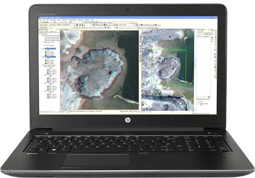 HP ZBook 15 G3 Estación de Trabajo móvil, NVIDIA Quadro M1000M, portátil FHD de 15,6 Pulgadas, Intel Core i7-6700HQ, 16 GB de RAM, SSD de 512 GB, Teclado Americano, Win 10 Pro (Reacondicionado)