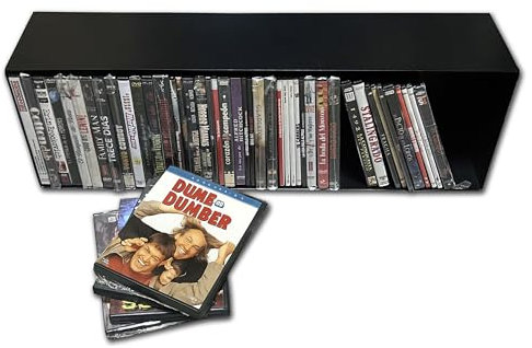 CUIDATUMUSICA Estantería para DVD - Para 40 medida normal / 80 Slim - Ref. 749