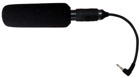 gZJzMDmf Microfono MIC ECM-PS1 compatibile con la videocamera Sony HXR-MC1500C HXR-MC2000J HXR-MC2500C MC1500 MC2000 MC2500 HD1000 HD2500 HD1500