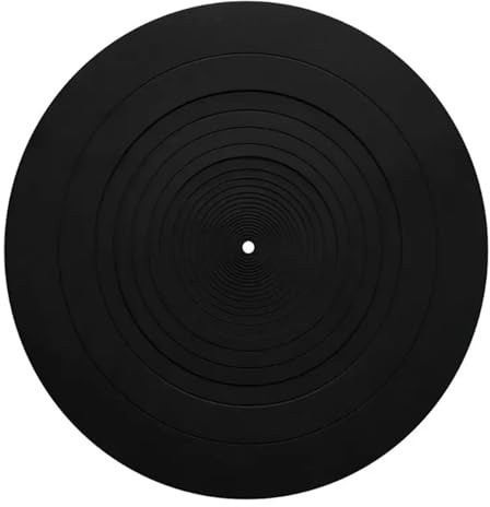 Plattentellerauflage Turntable Platter Mat Silicone For LP Pad Universal For Audio Turntable Platter 12 Inch