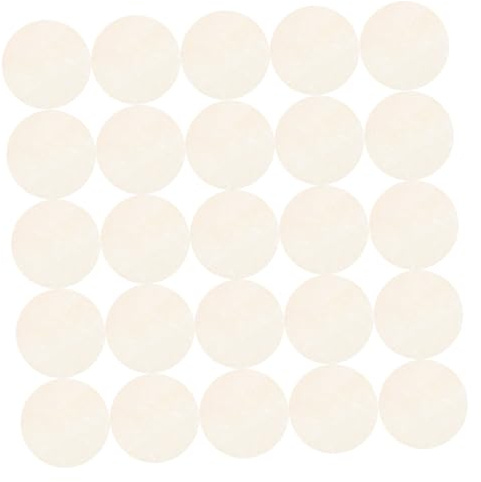 COLLBATH 50 Stück Natürliche Luffa Peeling Pads Gesicht Reinigungspads Exfolierende Schwämme für Gesichts Körperpflege Sanfte Make-up-entfernung Nachhaltige Beige Waschhandschuhe