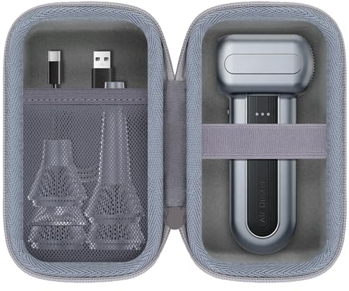khanka Case for WOLFBOX MF50 MF60 MF70 Electric Air Duster,Grey | Hard Storage Case Compatible with Wolfbox MF50 MF60 MF70 Air Compressor and Accessories,Case Only