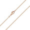 MATERIA Rosegold Ankerkette 925 Sterling Silber - 1,2mm Halskette silber in 30 40 45 50 60 70 80cm verfügbar #K53, Länge Halskette:50 cm