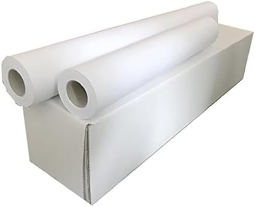 Sait.BA.Cart 17391405050p00080 Lot 4 rouleaux Cao A0, papier mat jet d'encre, 914 mm x 50 m, trou 50, 80 g/m²