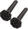 SPARES2GO Adjustable Screw Leg Feet for Hotpoint Dishwasher (Pack of 2)