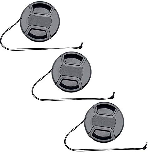 ULBTER 58mm Objektivdeckel Objektiv Deckel Kappe für AF-S 50mm f/1.8G Objektiv,AF-S 50mm f/1.4G,AF-S 55-300mm f/4.5-5.6G für Nikon D7000 D5100 D3100 D3200 D3300 D90 D5200 DSLR Kamera -3 Stück