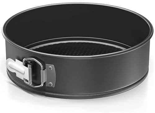 CABLEPELADO Molde para horno redondo Clip-Clap desmontable 24 cm Negro