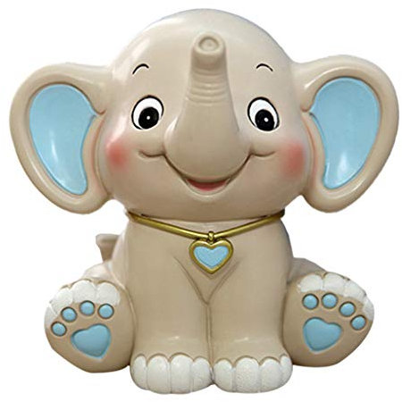 lijun Cartoon Baby Elefant Sparschwein Harz Münzbank Geldbank Kinder Geburtstagsgeschenke