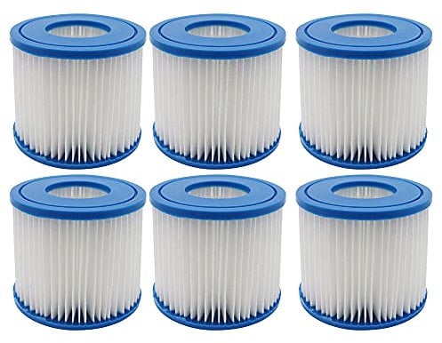 WuYan Lot de 6 filtres pour Piscine Summer Escapes de Type D, Summer Waves P57100102, SFS-350 RP-350 RP-400 RP-600 RX-600…