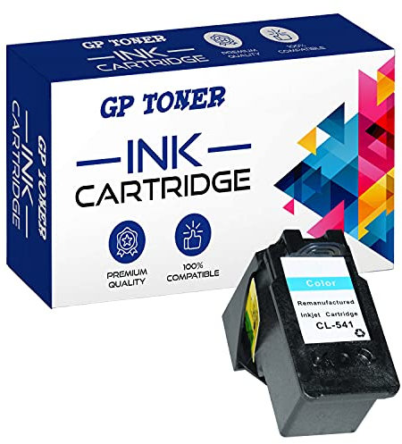 GP TONER Druckerpatronen für Canon CL-541 Pixma TS5150, TS5151, MG3650s MG3650, MG4250 MG3600, MG3550 MG3500, MG3200 MG3150 MG3250, MX535 MX395, MX475 Farbig