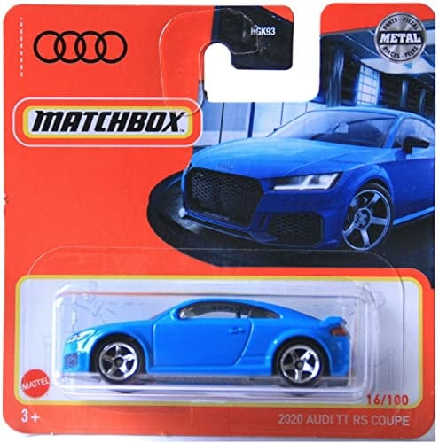 Matchbox - 2020 Audi TT RS Coupe - Blau - GXM24 - 16 / 100 - Short Card - MBX 2021