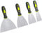 4Pack Paint Wallpaper Scraper Set，Stainless Steel Filler Knife Set with Plastic Handle, Rustproof Putty Knives, Wall Paint Scrapers, Filling Knife, Putty Knife Width with 40/75/100/150 mm