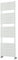 Milano Lustro White Flat Panel Heated Towel Rail - 1500mm x 450mm