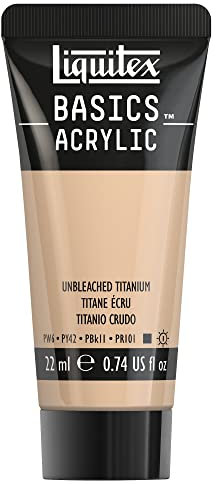 Liquitex Basics Acrylique Tube 22 ml Titane Ecru ROW