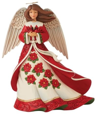 Enesco Jim Shore Weihnachtsengel rot