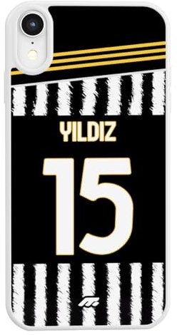 MYCASEFC Coque Football Kenan Yıldız Turin Personnalisée Vivo X51. Housse de Football pour Smartphone pour Les Fans de Football - Idée Cadeau - Design de qualité supérieure.