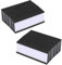 Porta Etichette Magnetiche, Etichette Magnetiche Scrivibili, Portaetichette con Inserti in Carta, 30 Pezzi 2,5 x 7,6 cm di Etichette Magnetiche, per Ufficio, Magazzino, Scaffale, Armadio