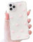 NITITOP Compatible with iPhone 11 Pro Case Clear Cute Sparkly 3D Bow Bling Glitter Bowknot for Women Girls Ultra Slim Anti-Yellow Protective Phone Cover - Pink Bow