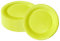 M1SS 60 Pcs 9 Inch Neon Yellow Round Party Paper Plates, Strong & Disposable Perfect for Any Occasions, Birthday, Wedding, Table Decoration Serving Hot/Cold Meals, Desserts