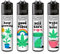 Clipper Feuerzeug Quartal 1/2025 (Cute Weed)
