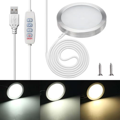 Kit di 2 lampadine a LED per stampante 3D, accessori per stampanti 3D, per Bambu Lab A1/A1mini/P1S/P1P/X1C, 3 temperature di colore, Baoblaze, kit di illuminazione creativa a LED, kit fai da te