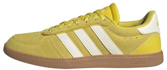 adidas Damen BREAKNET Sleek Shoes, Yellow/Off white/GUM10, 36 2/3 EU