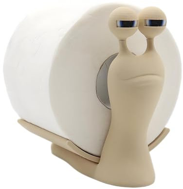 Schnecke Toilettenpapierhalter Lustiges Klopapierhalter Klorollenhalter Aufbewahrung Klopapier Stehend Bad Deko Perfekt als Deko für Toilettenpapier, als Geschenk (‌Schnecke‌ C)