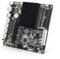 SJRC 6 Bay NAS Motherboard J4125 Low Power, Mini ITX Mainboard 4 x i226-V 2.5GbE LAN, Dual M.2 NVMe DDR4 NAS Board with 2x SATA3.0, Dual 4K Display, 16GB RAM 128GB SSD, Audio Port