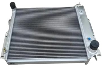 Compatibile con Jeep Wrangler TJ YJ 3 Core/Row/V8 Conversion 1987-1995/97-02 Radiatore universale in alluminio